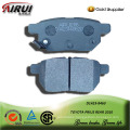 SEMI-METALLIC CAR BRAKE PAD FOR TOYOTA PRIUS REAR 2010